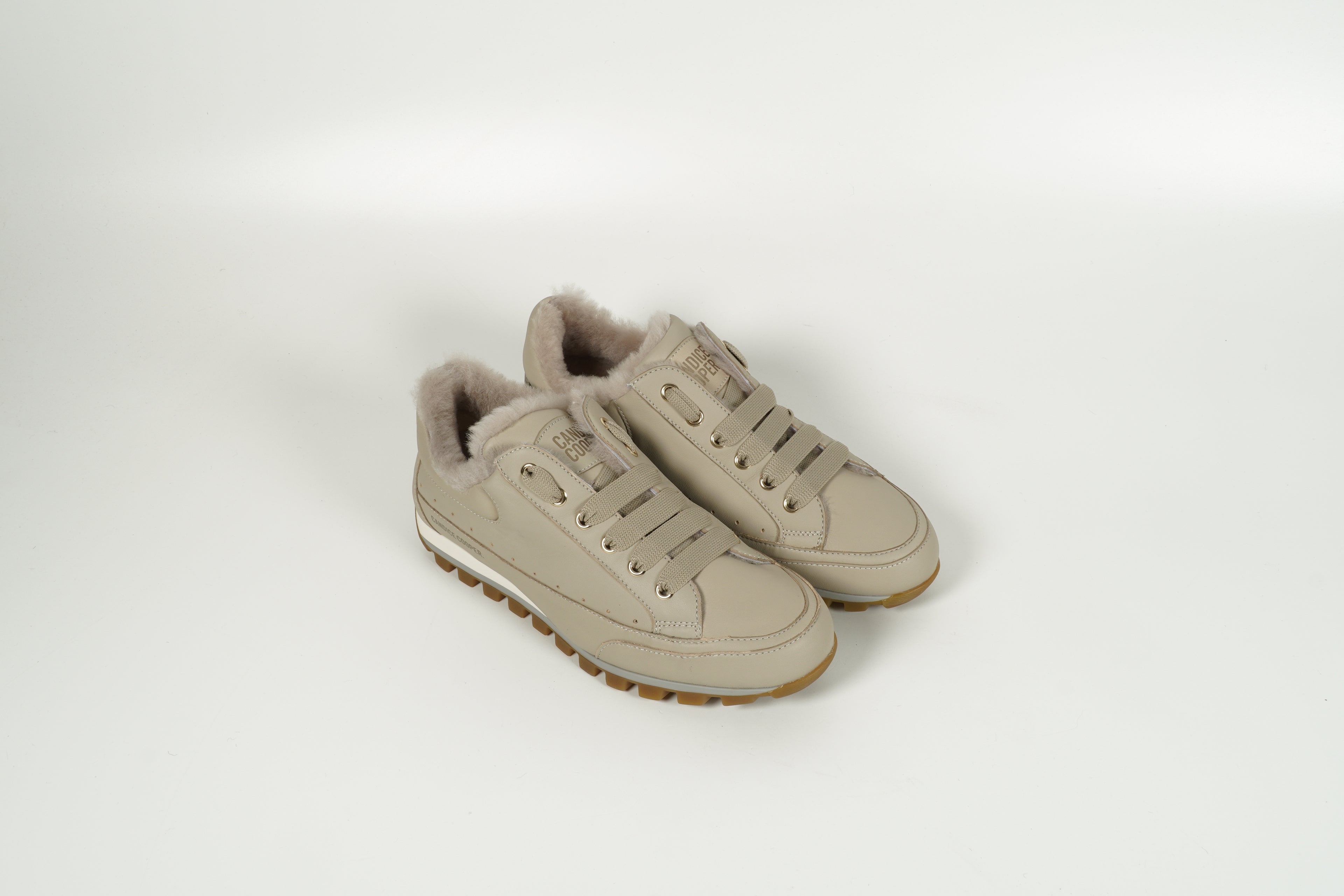 Sneaker gefüttert Beige