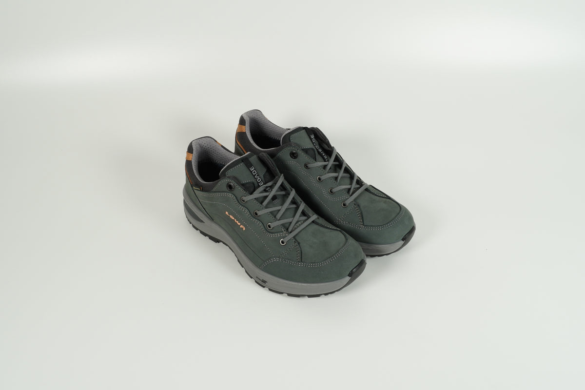 Schnürschuh Grau