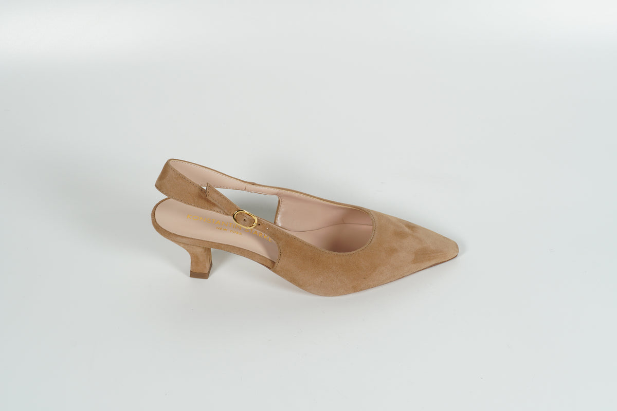 Beige pumps