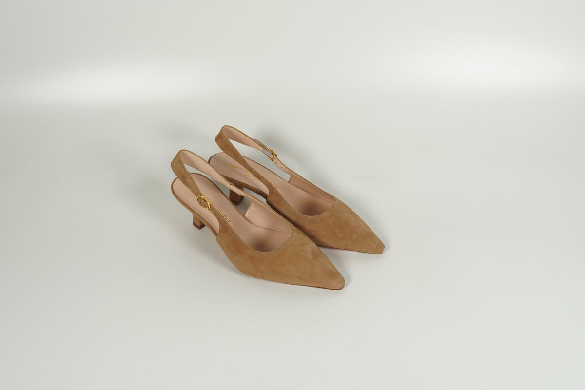 Beige pumps