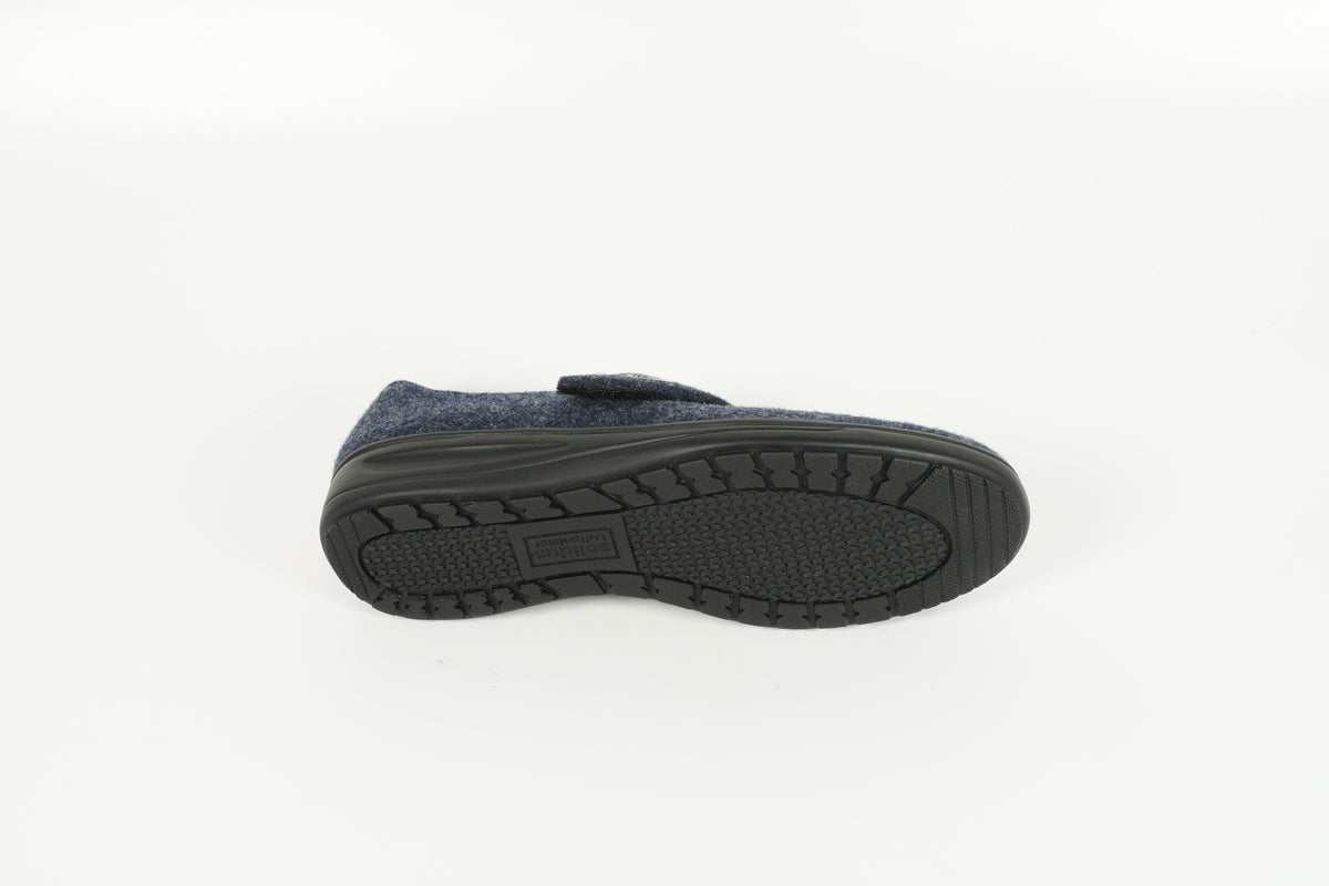 Pantoufles bleues