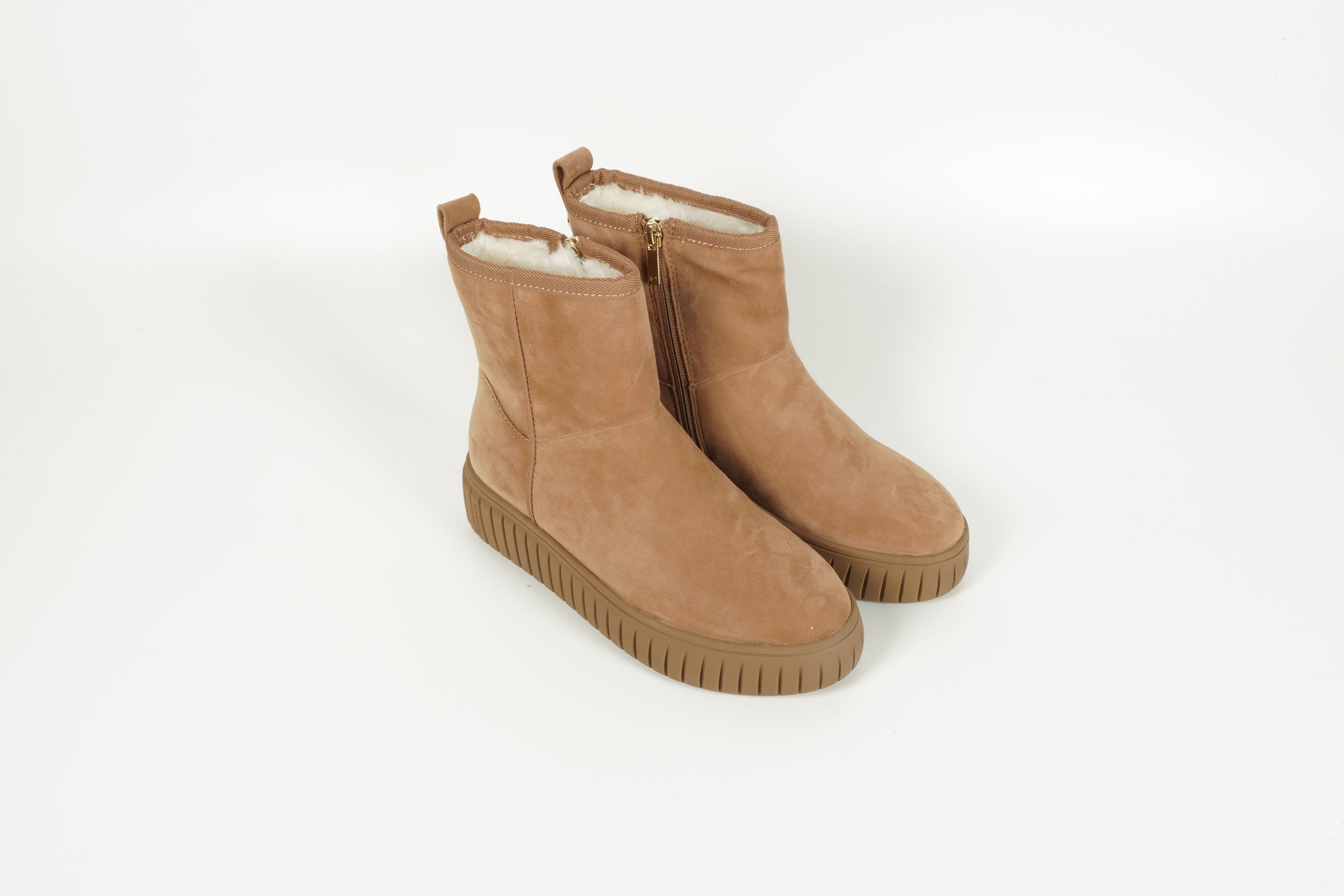 Boot gefüttert Beige