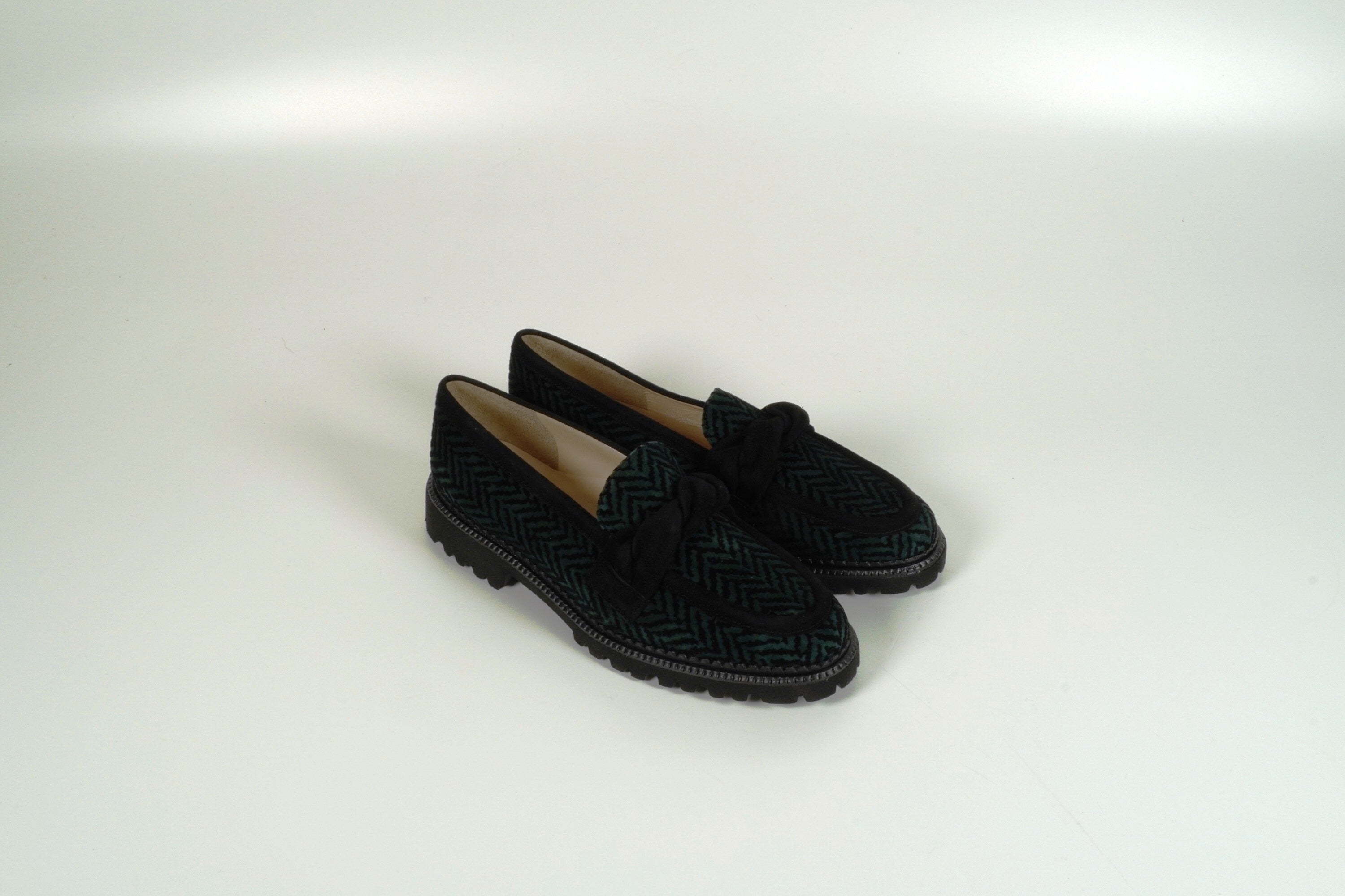 Mocassins vert