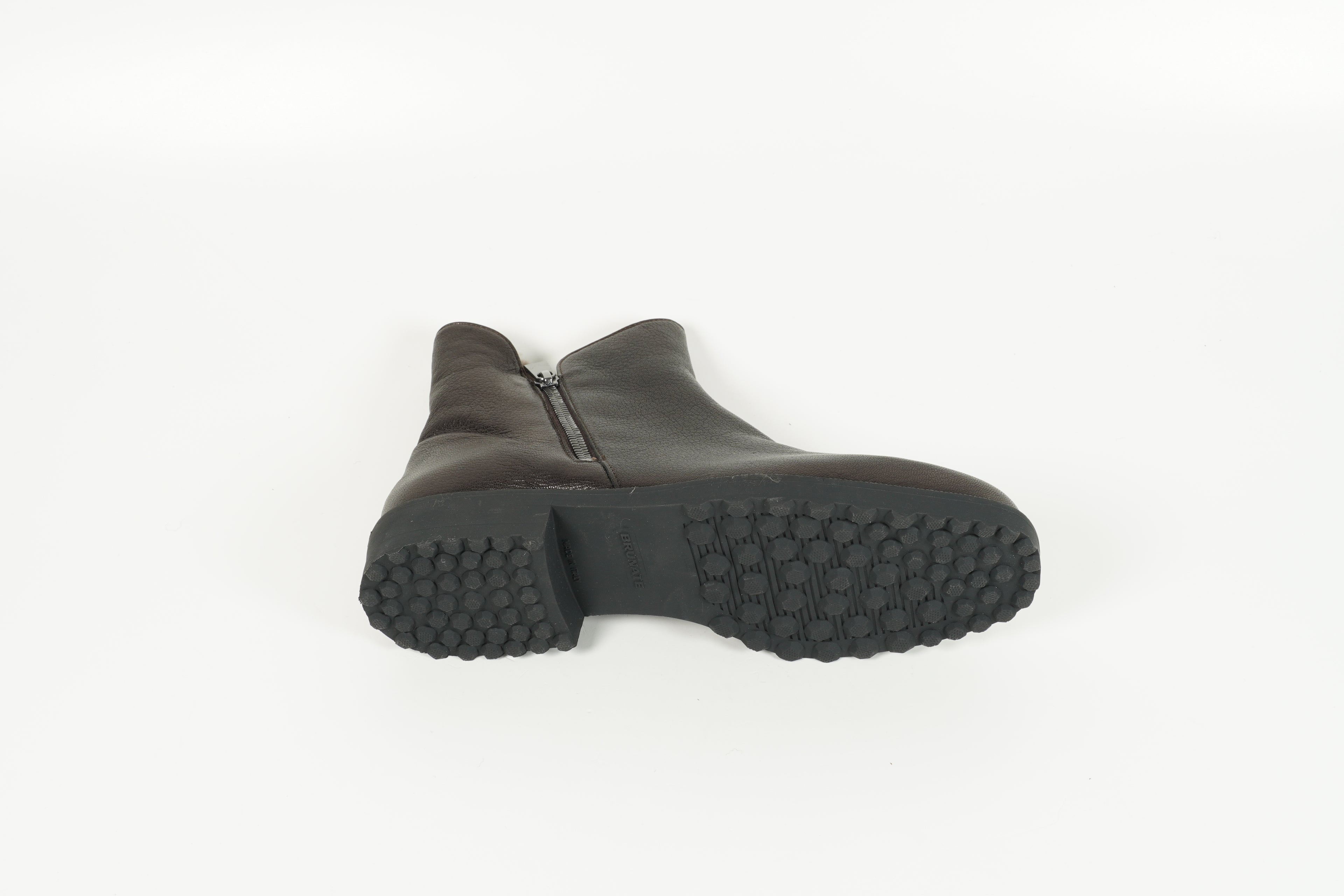 Stiefelette gefüttert Braun