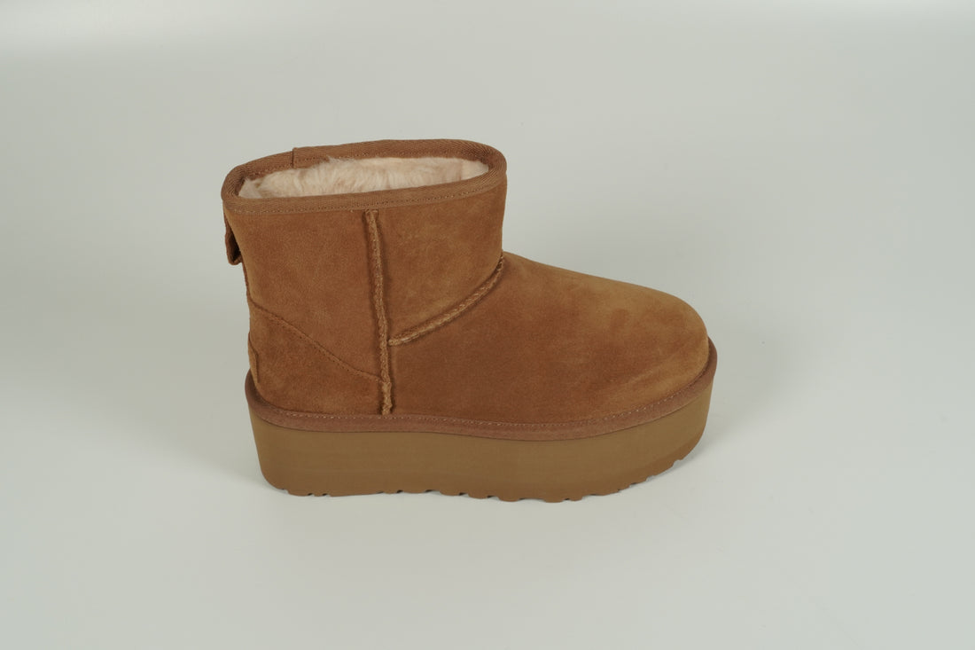 Boot Beige Platform