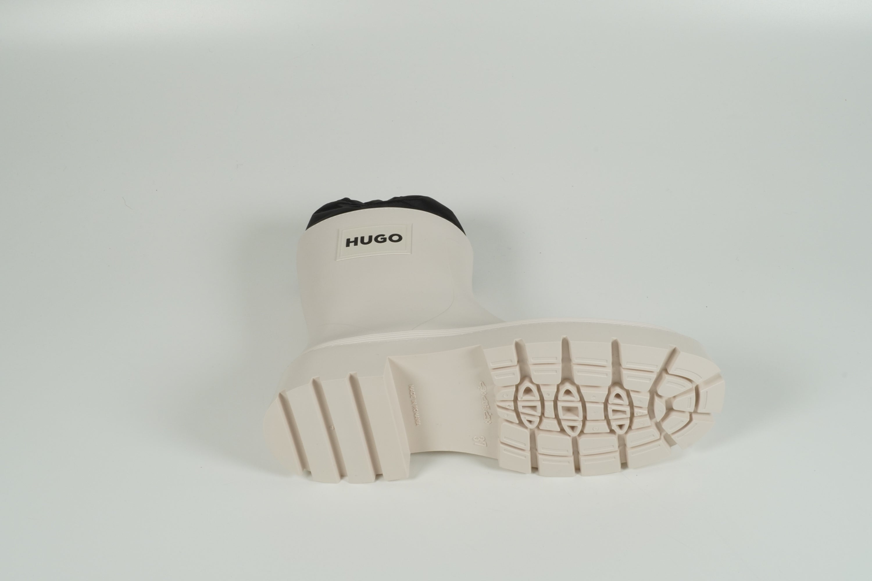 Hugo Boss Gummistiefel Weiss