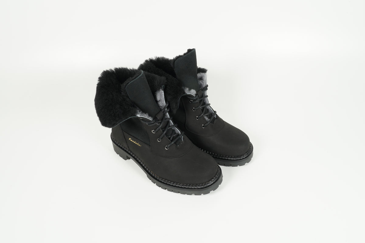 Boot Fiesch Schwarz