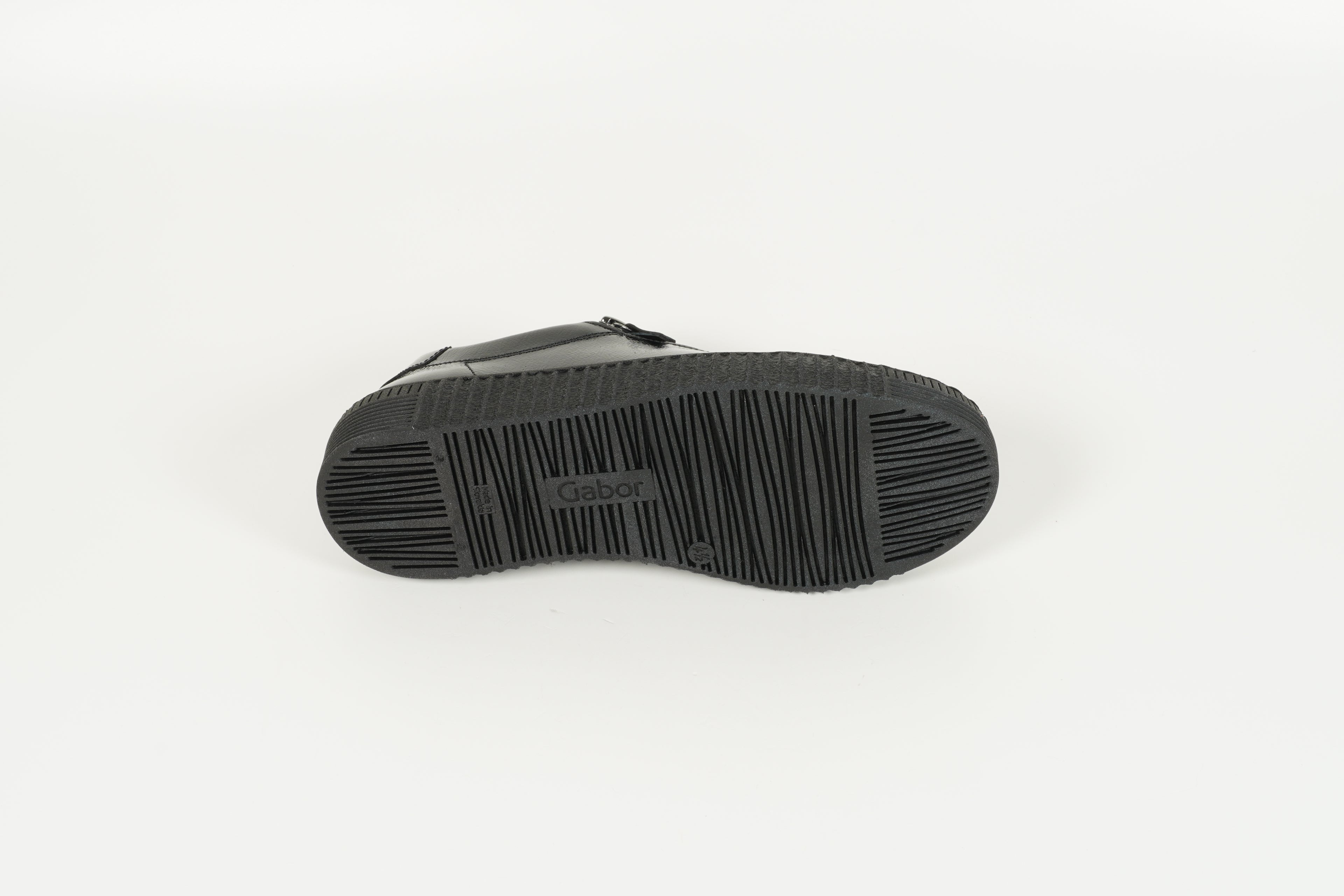 Baskets vernis noir