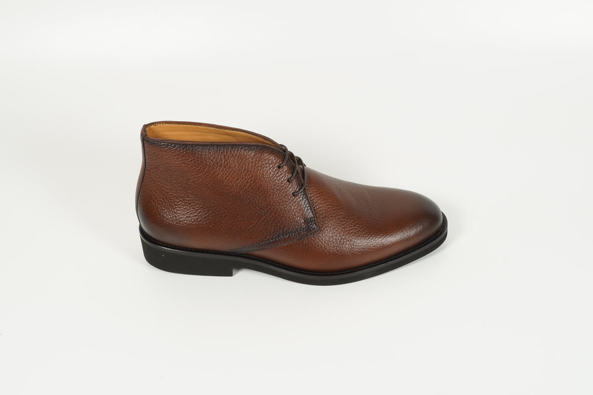 Chaussure à lacets marron