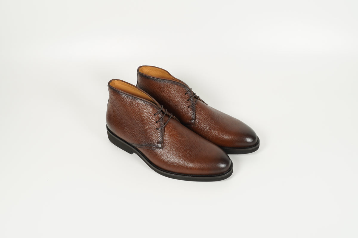 Chaussure à lacets marron