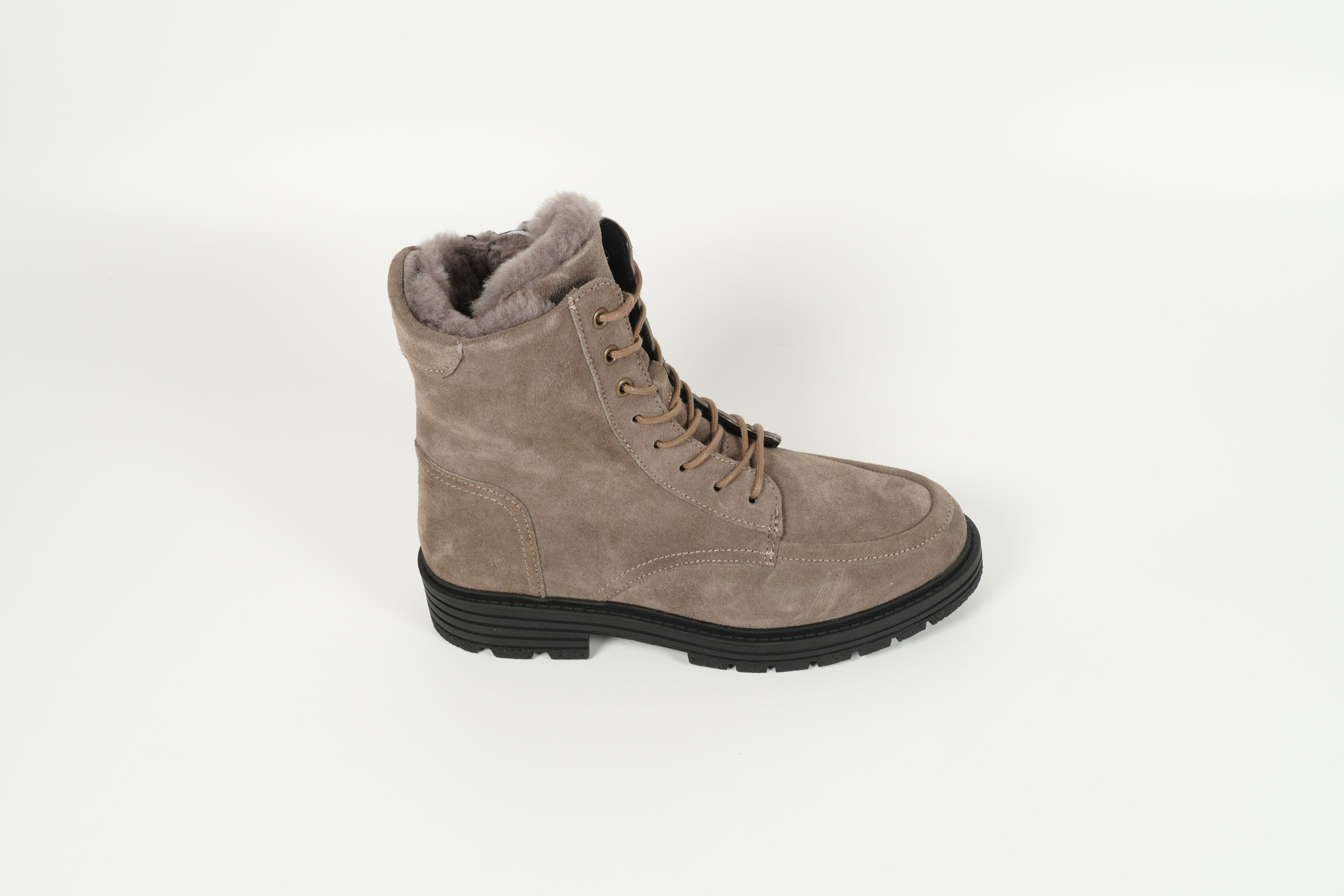 Stiefelette Beige