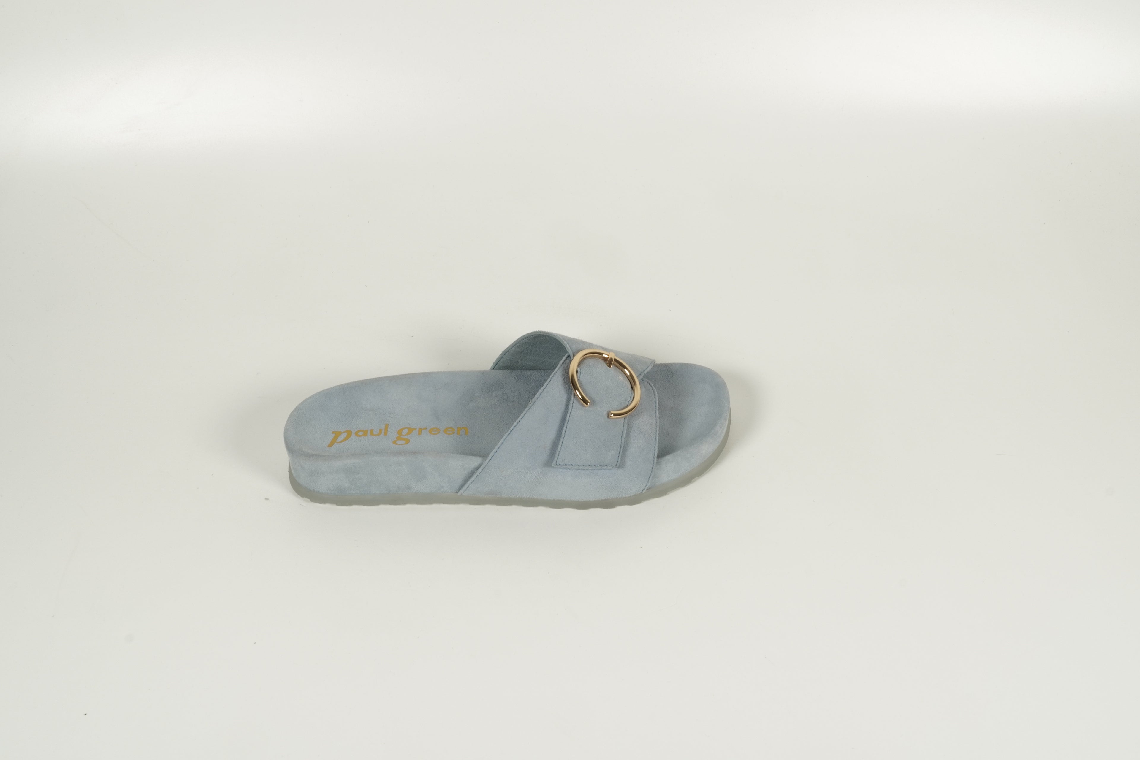 Pantolette Blau