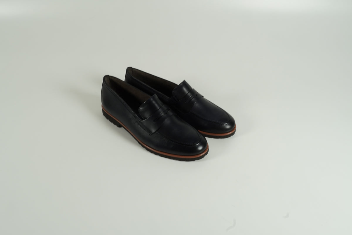 Mocassins bleu