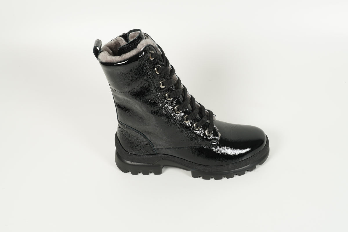 Bottines doublées noires