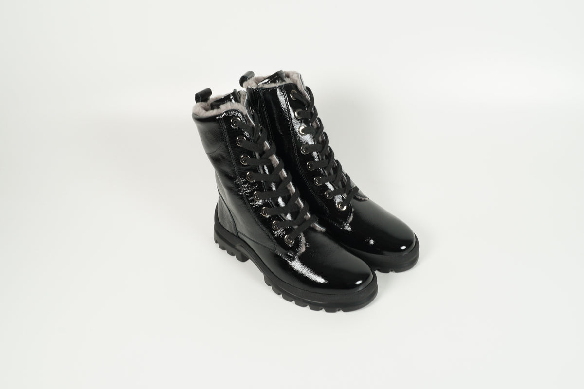 Bottines doublées noires