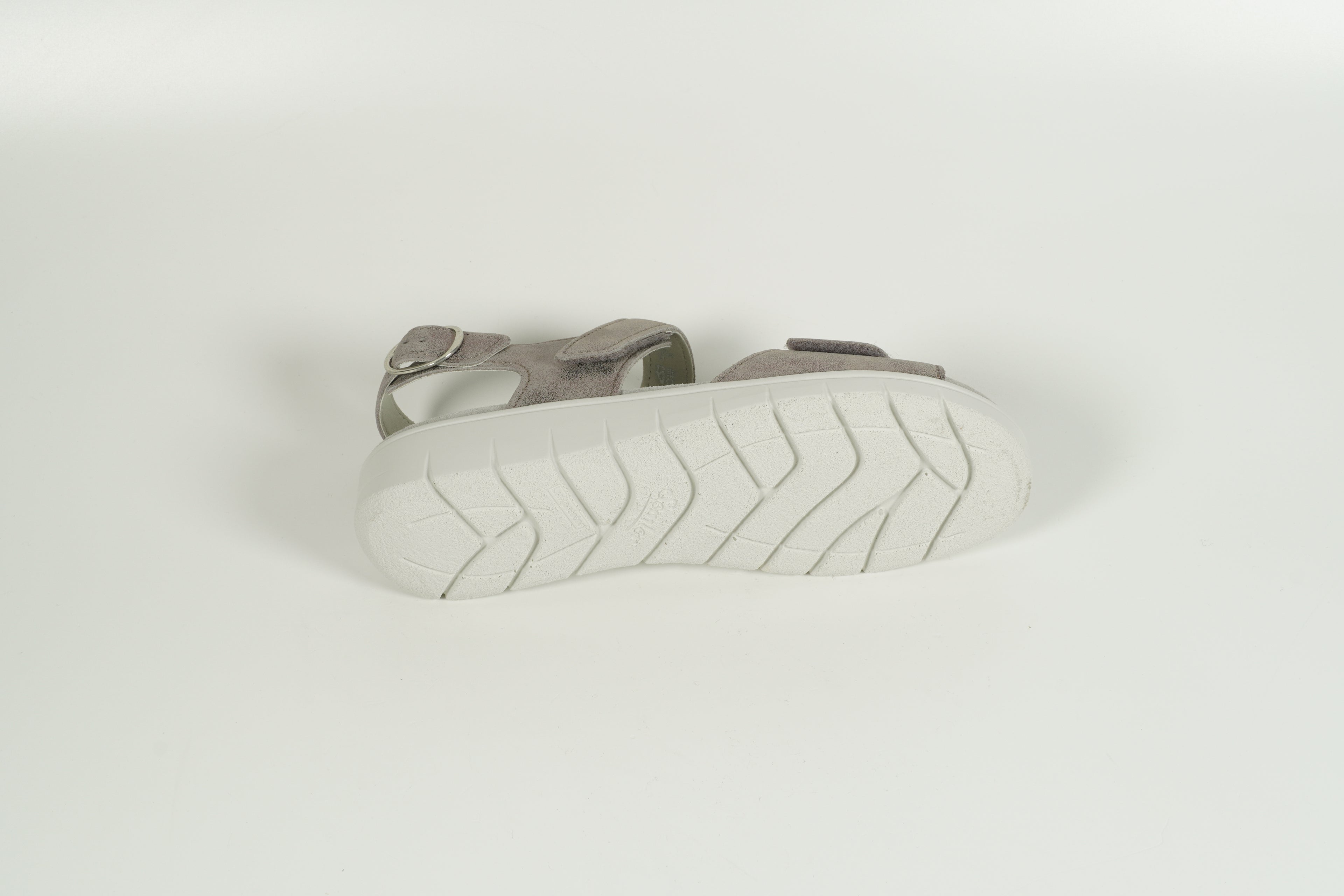 Metallic sandals