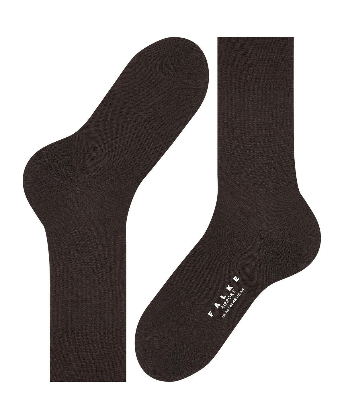 Socks Airport Brown