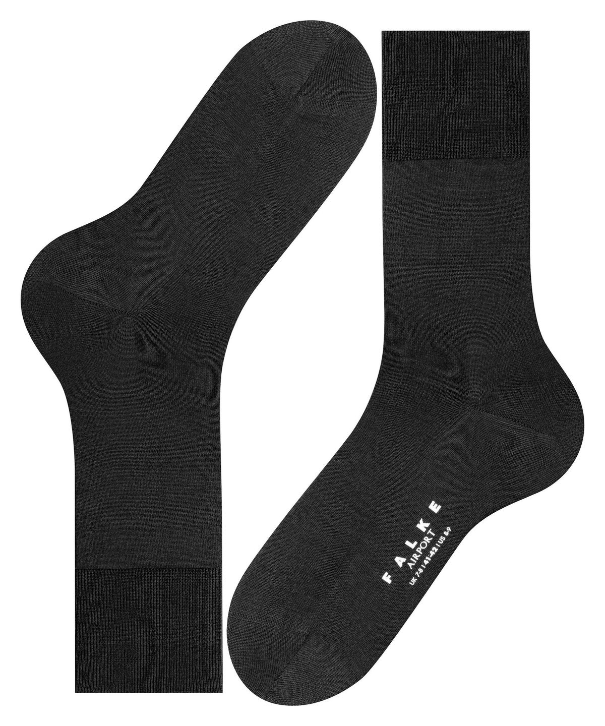 Socken Airport Schwarz