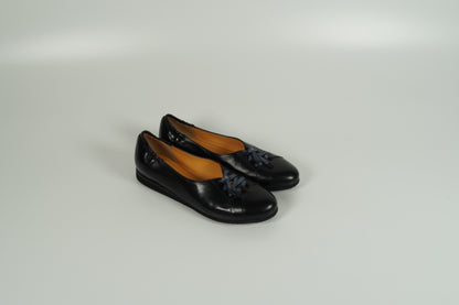 Halbschuh Blau