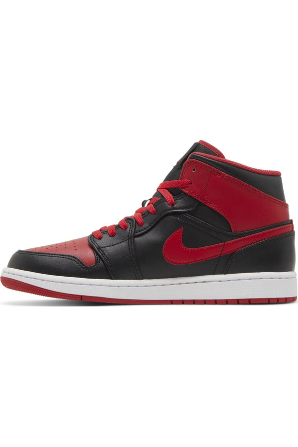 Jordan 1 Mid Fire Red
