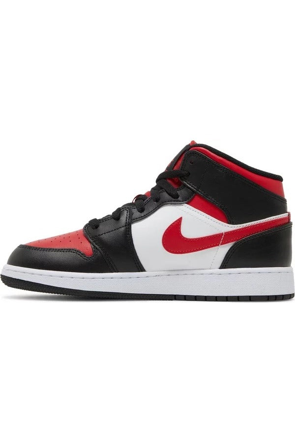 Jordan 1 Mid Feu Rouge