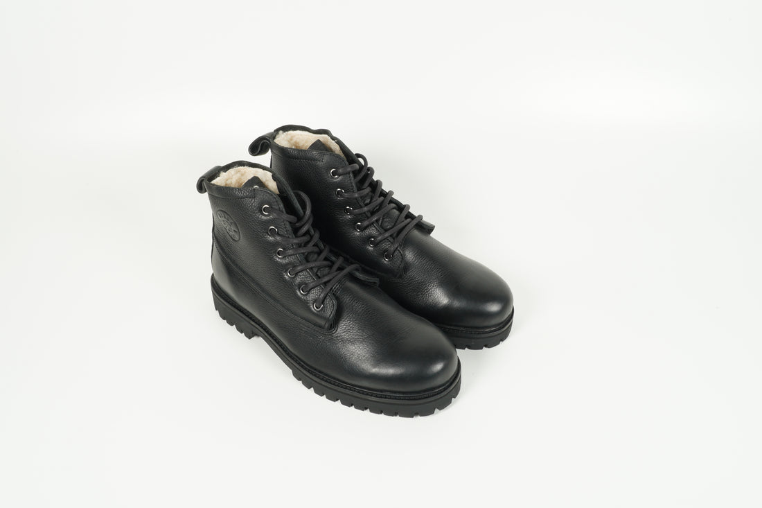 Boot gefüttert Schwarz