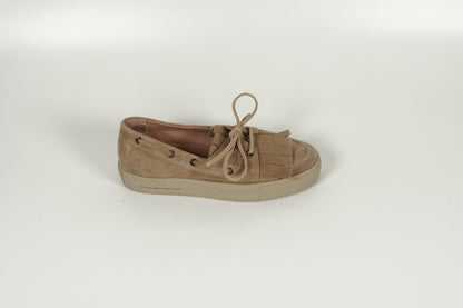 Bootschuh Beige