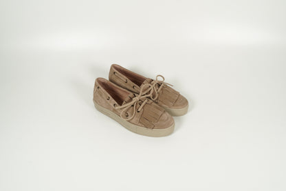 Bootschuh Beige