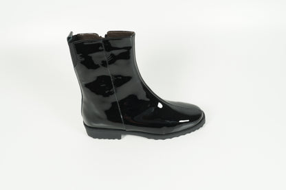 Stiefelette gefüttert Schwarz