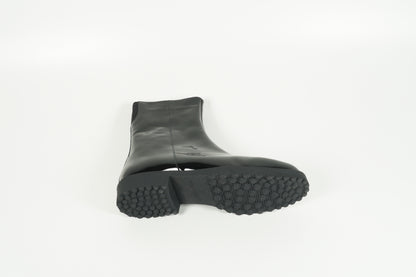 Stiefelette gefüttert Schwarz