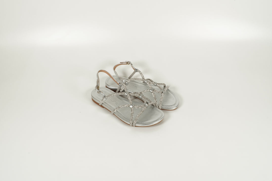 Sandale Silber