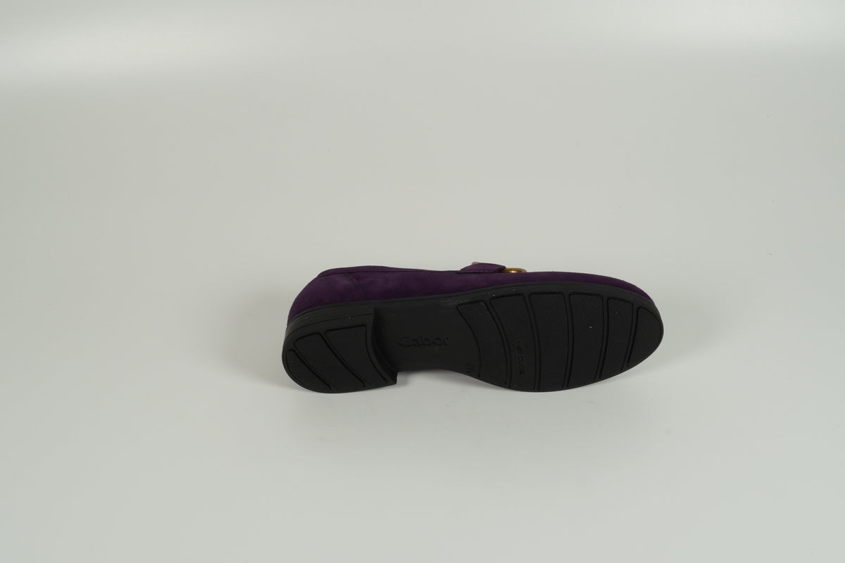 Mocassins violets