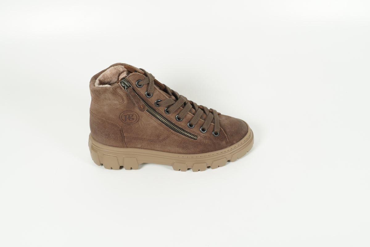 Schnürschuh Braun