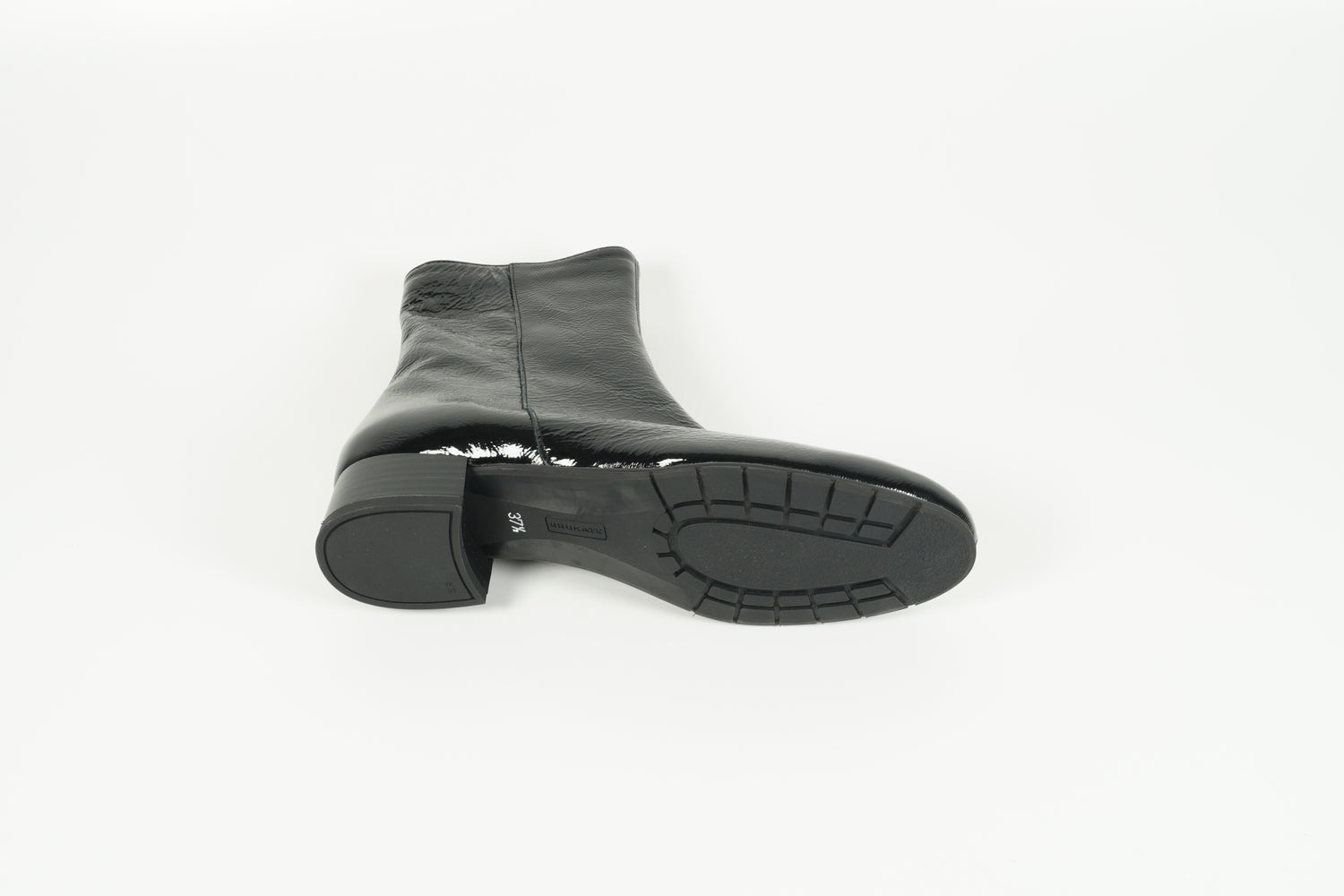 Stiefelette gefüttert Schwarz