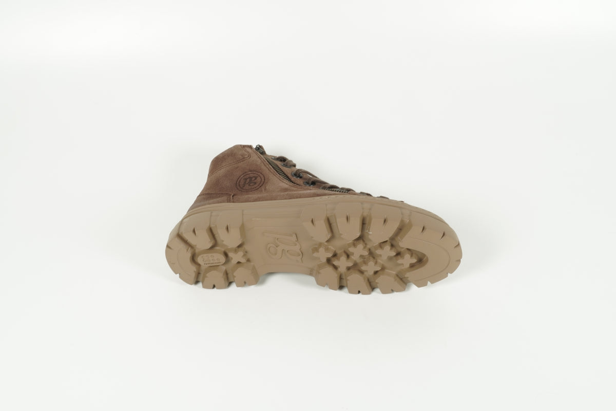 Schnürschuh Braun