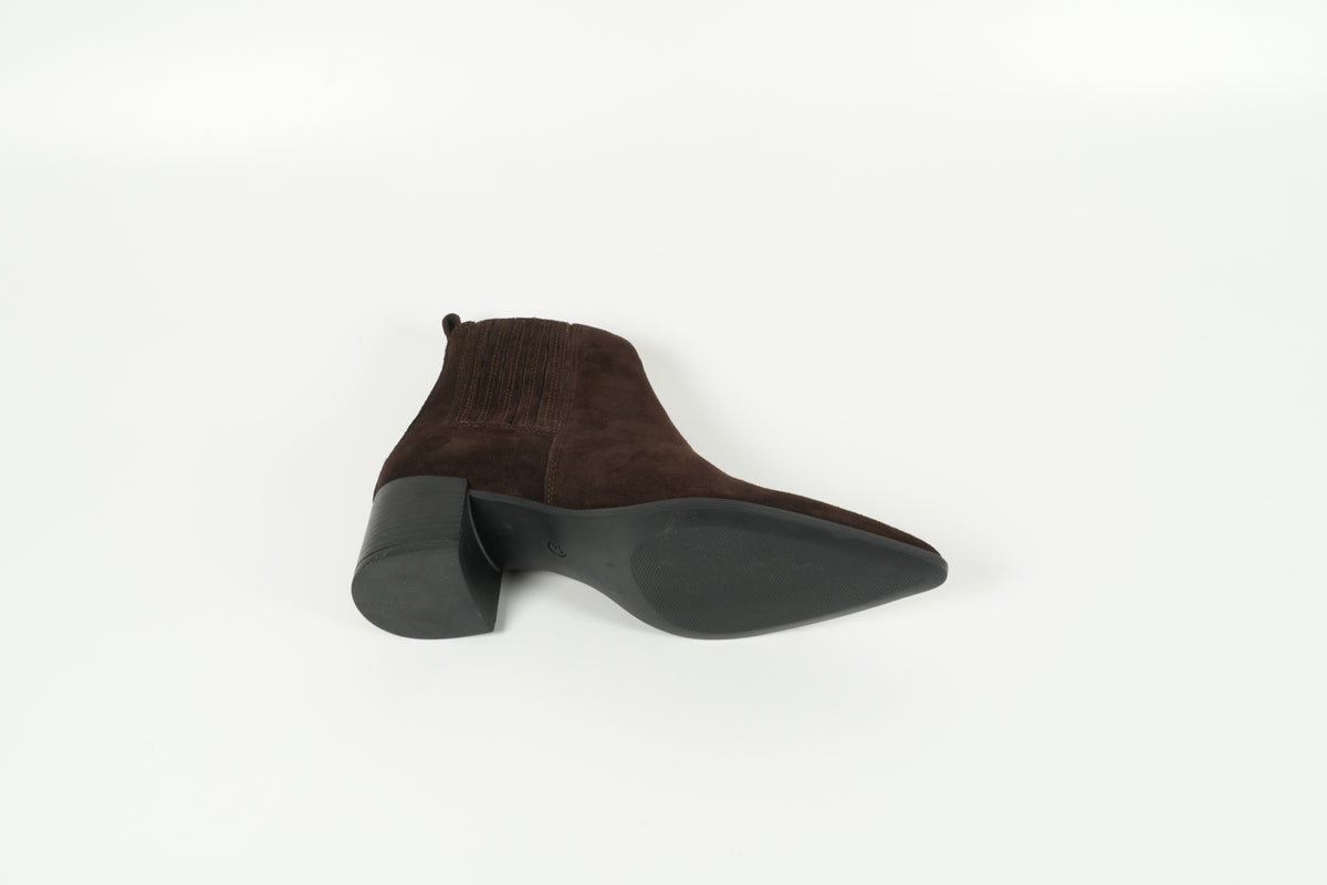 Stiefelette Braun