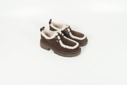 Loafer gefüttert Braun