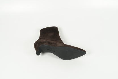 Stiefelette Braun
