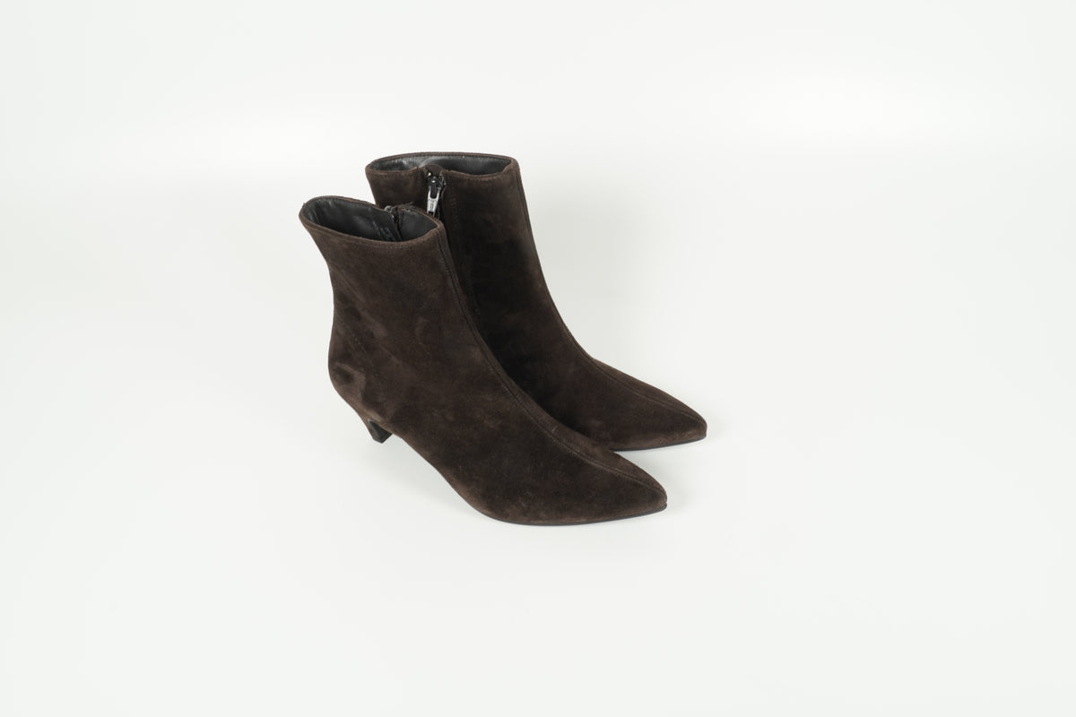 Stiefelette Braun