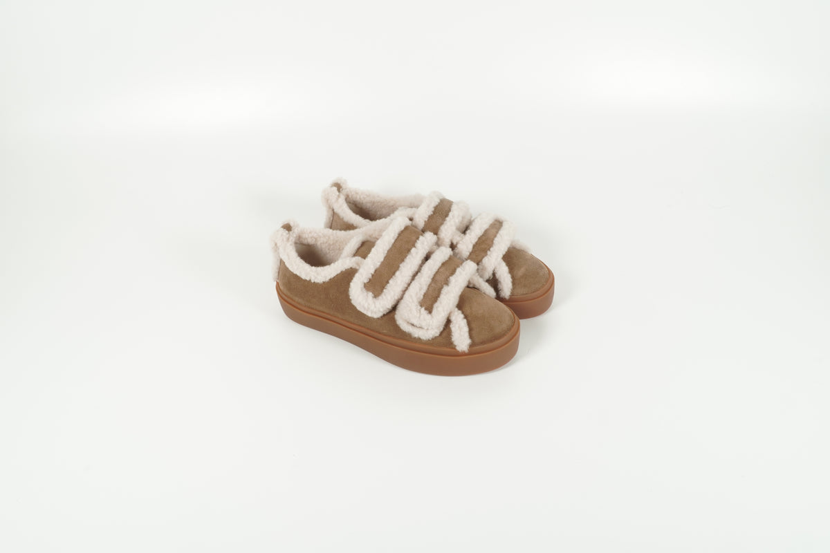 Sneaker gefüttert Beige