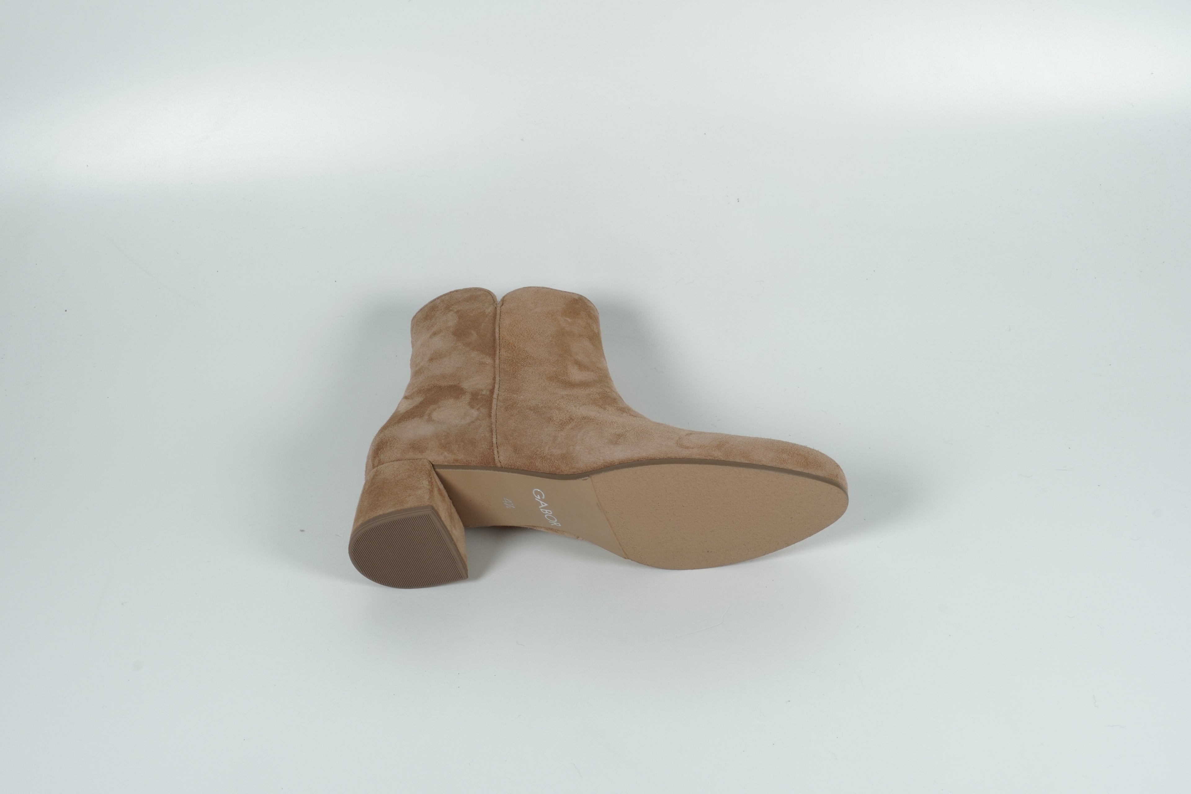 Stiefelette Beige