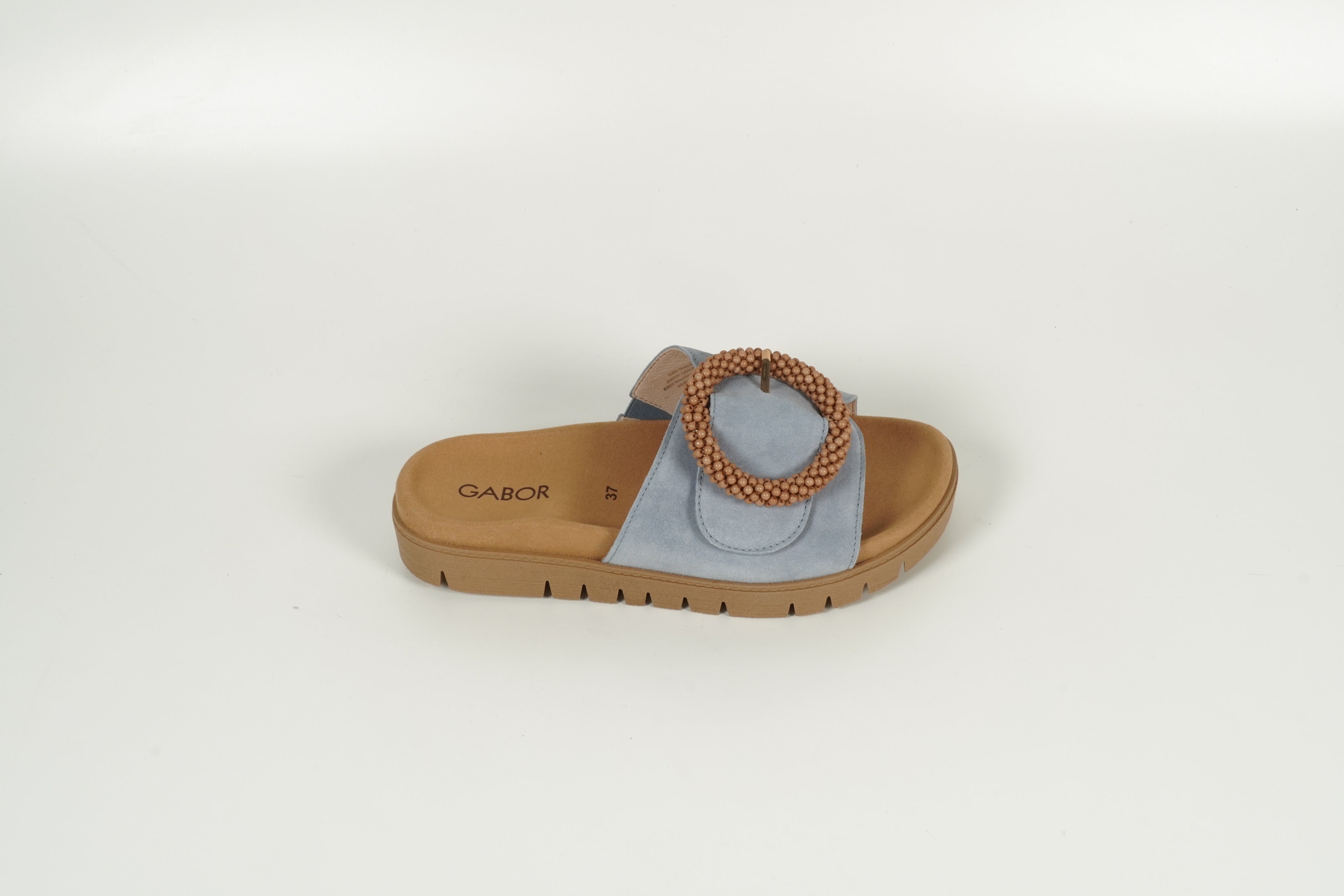 Pantolette Blau