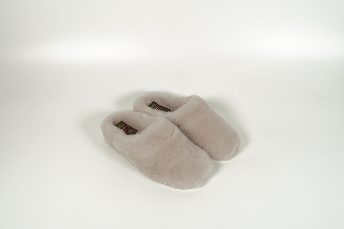Hausschuhe Beige