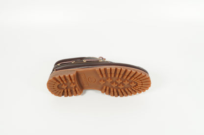 Bootschuh Braun