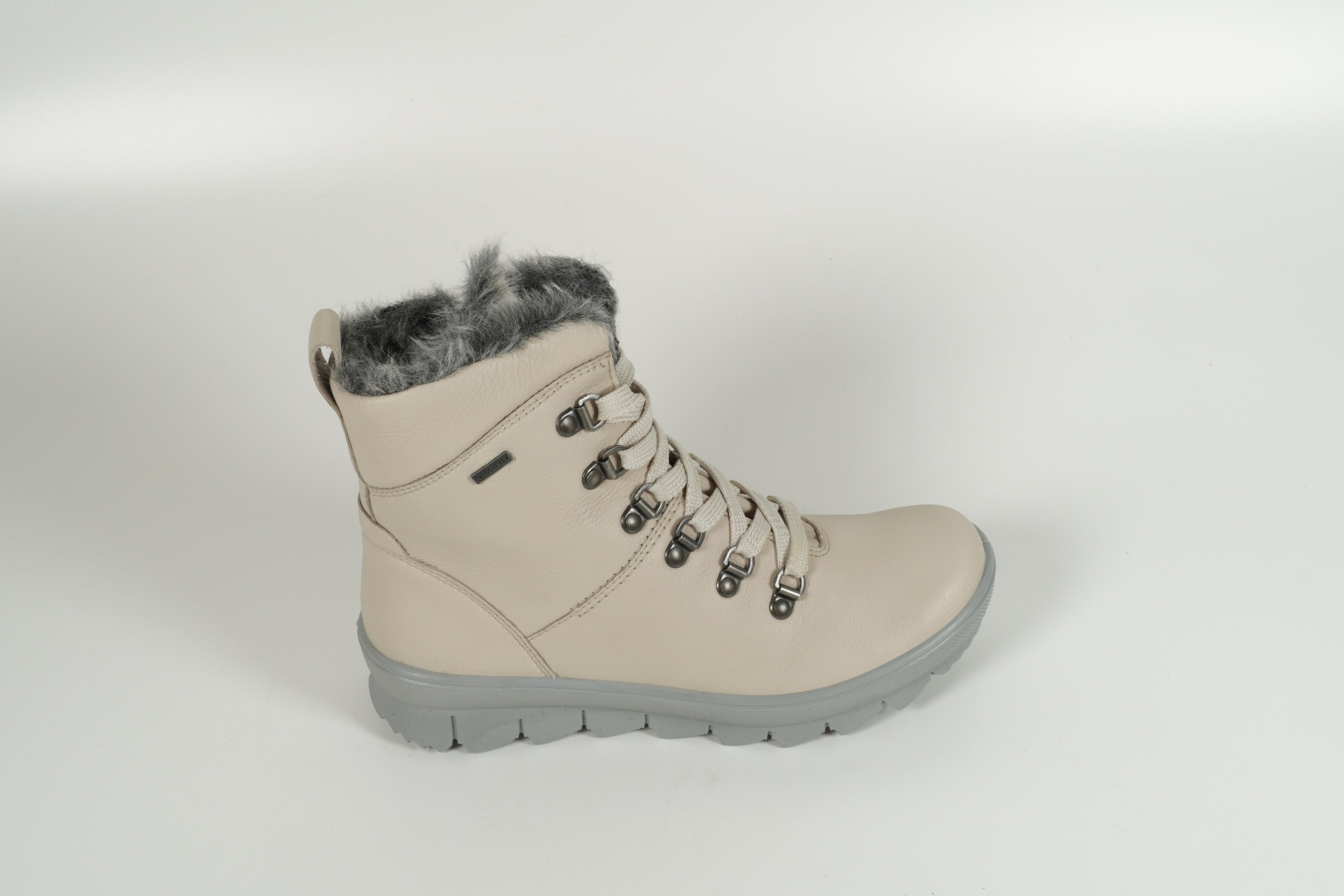 Boot gefüttert Beige