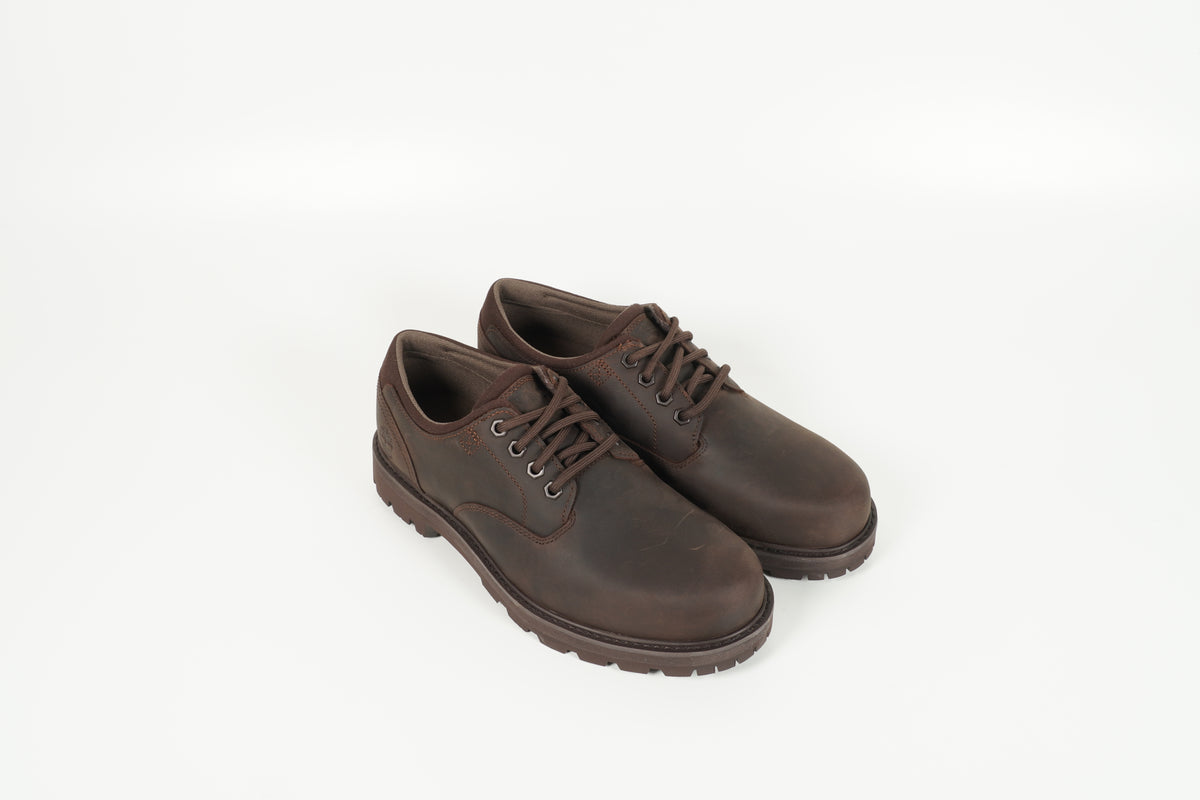 Lace-up boot brown