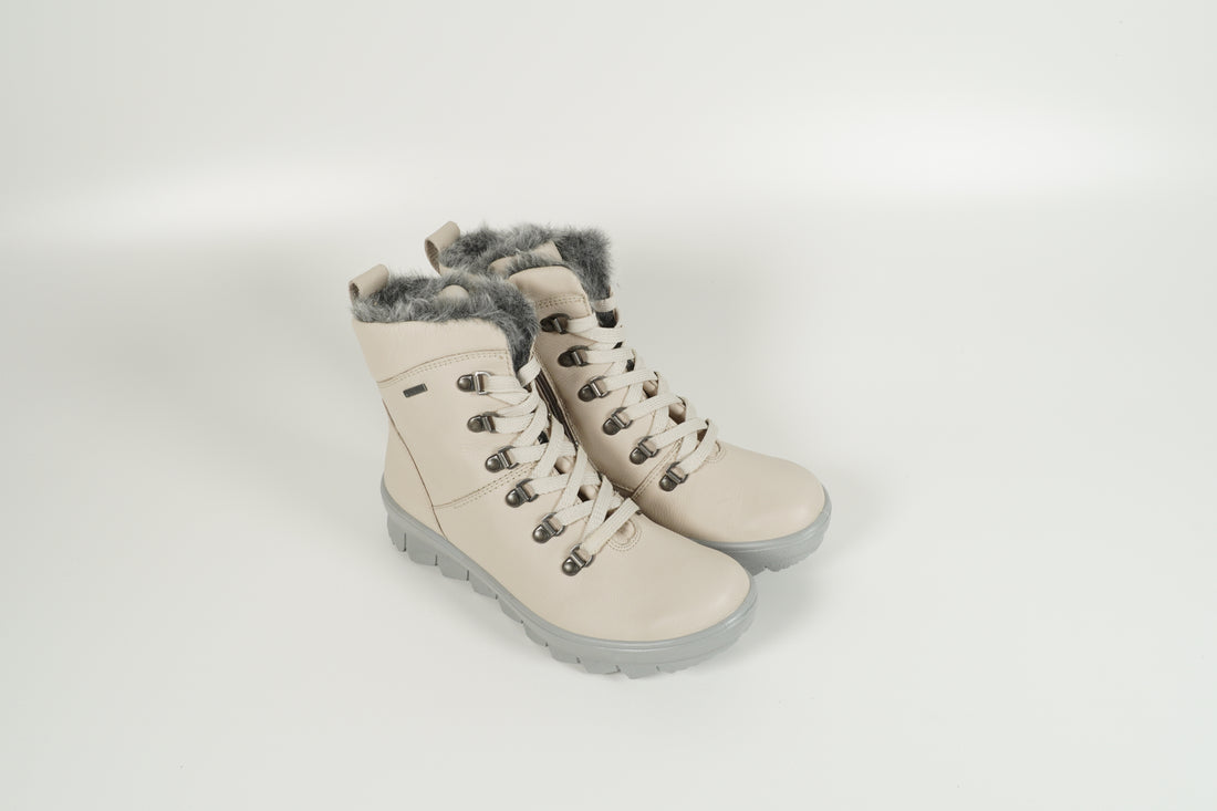 Boot gefüttert Beige