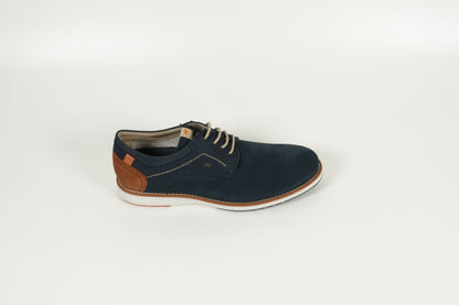 lace-up shoe blue