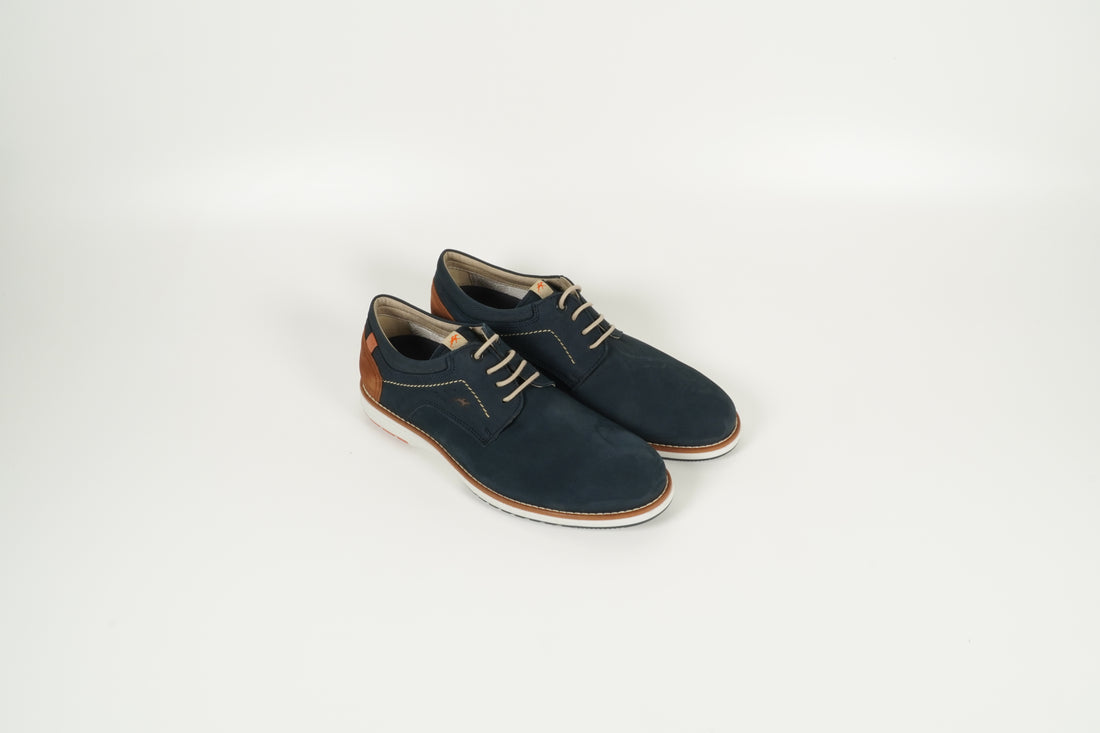 lace-up shoe blue