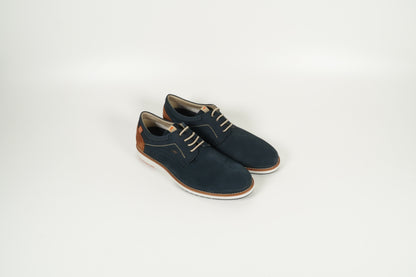 lace-up shoe blue